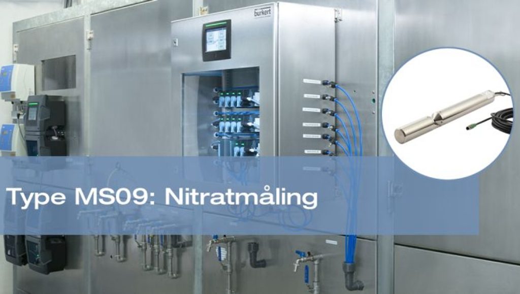 Dette billede illustrere Burkert tilbyder systemer til vandanalyse