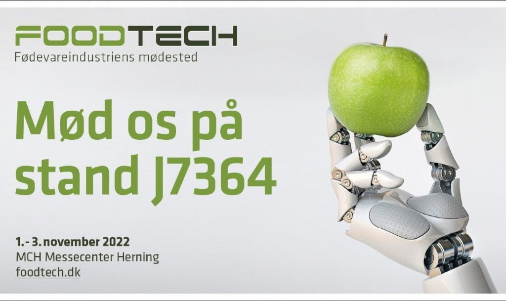 Dette billede illustrere KH-Technic – Vi ses på Stand J7364 på FoodTech Messen i Herning