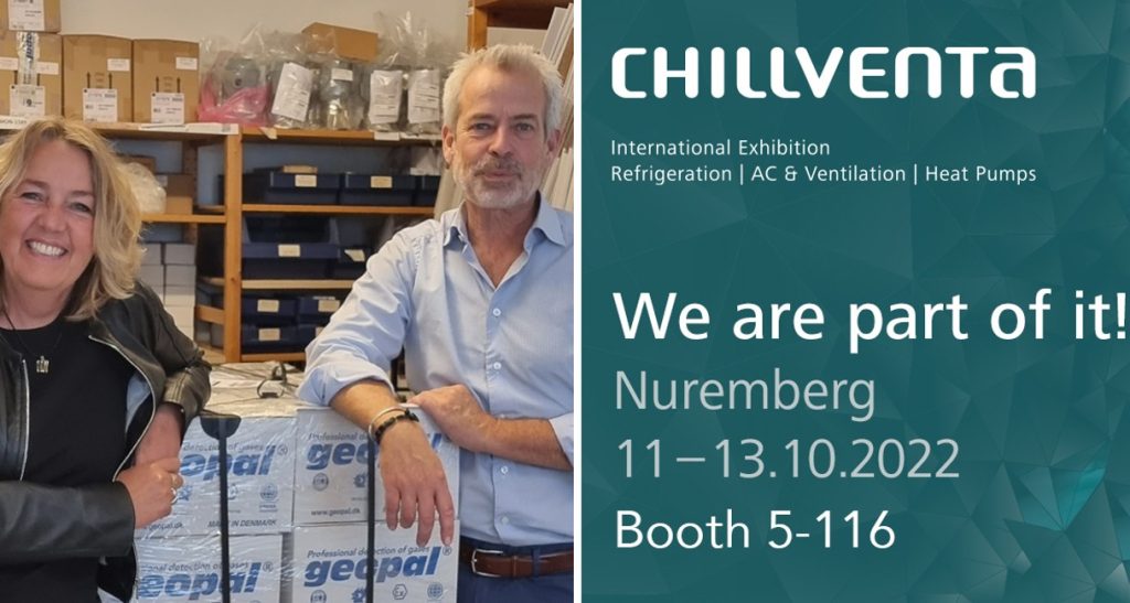 Dette billede illustrere GEOPAL – Klar til Chillventa!