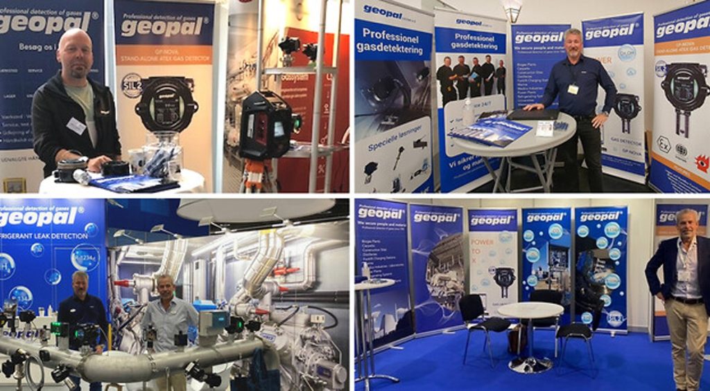 Dette billede illustrere GEOPAL – Fire forskellige messer