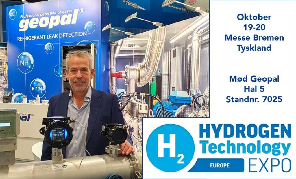 Dette billede illustrere GEOPAL – Klar til Hydrogen Technology Expo Europe