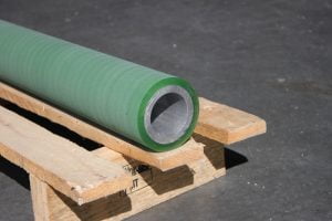 Dette billede illustrere AAG leverer valse med ny påvulkaniseret PUR