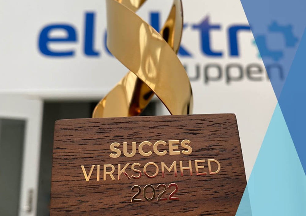 Dette billede illustrere Elektro Gruppen – Årets succesvirksomhed 2022