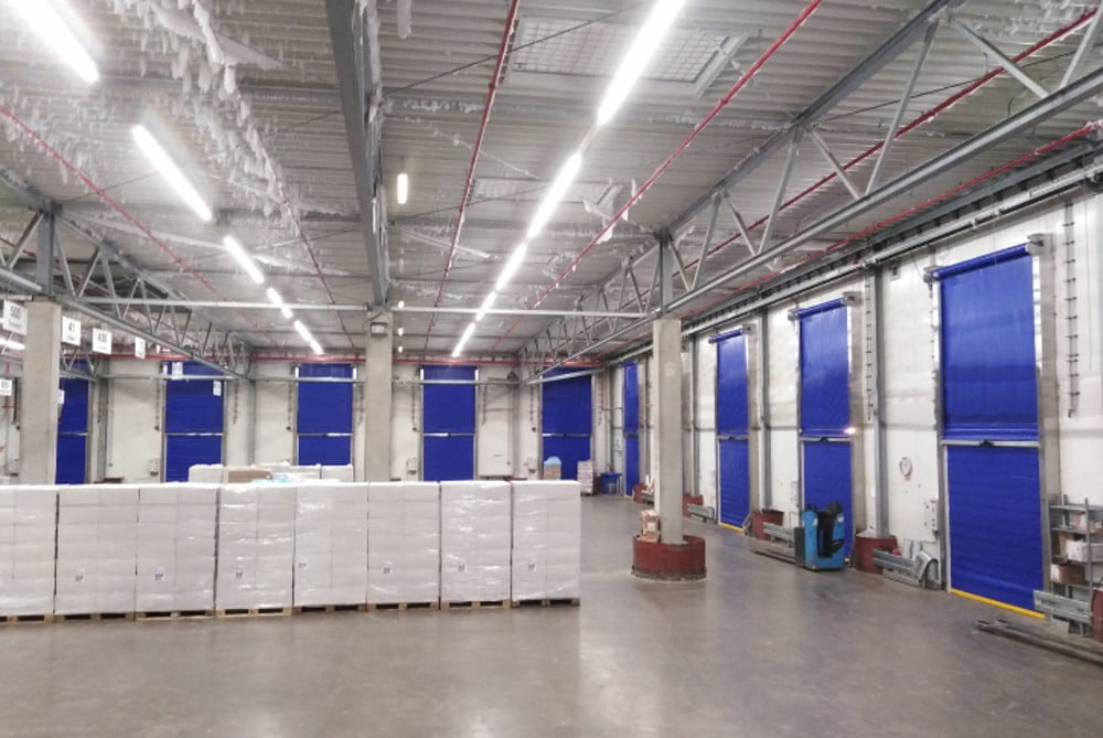 Dette billede illustrere DAN-doors skal levere specialløsninger til nyt logistikcenter ved Exxit 59