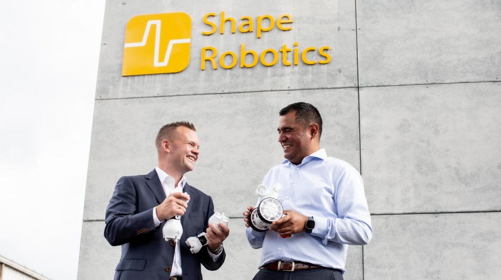 Dette billede illustrere Shape Robotics øger omsætning med 600 pct. og lander positivt EBITDA-resultat