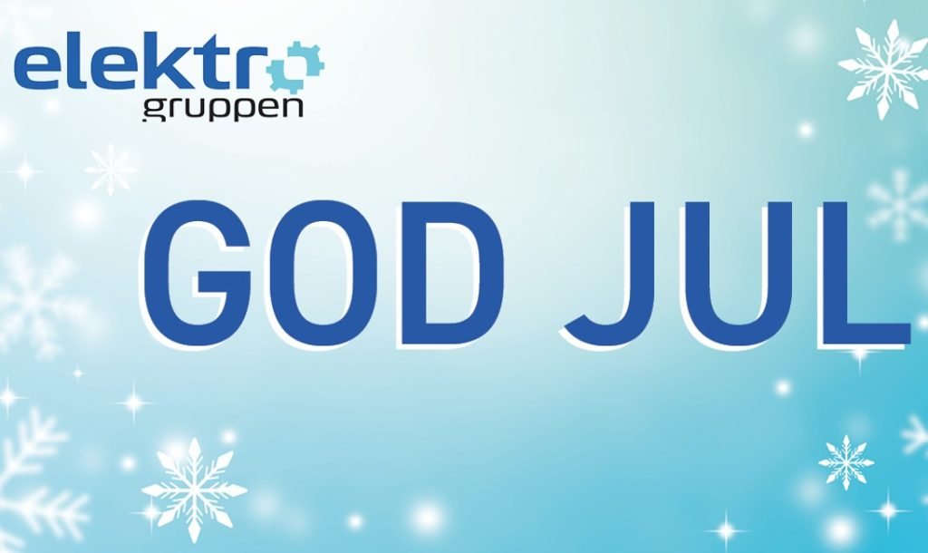 Dette billede illustrere Glædelig jul og godt nytår fra Elektro Gruppen