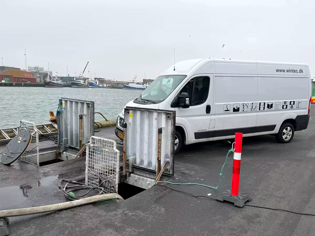 Dette billede illustrere WINTEC – 4 kontraklapper til Thybrøn