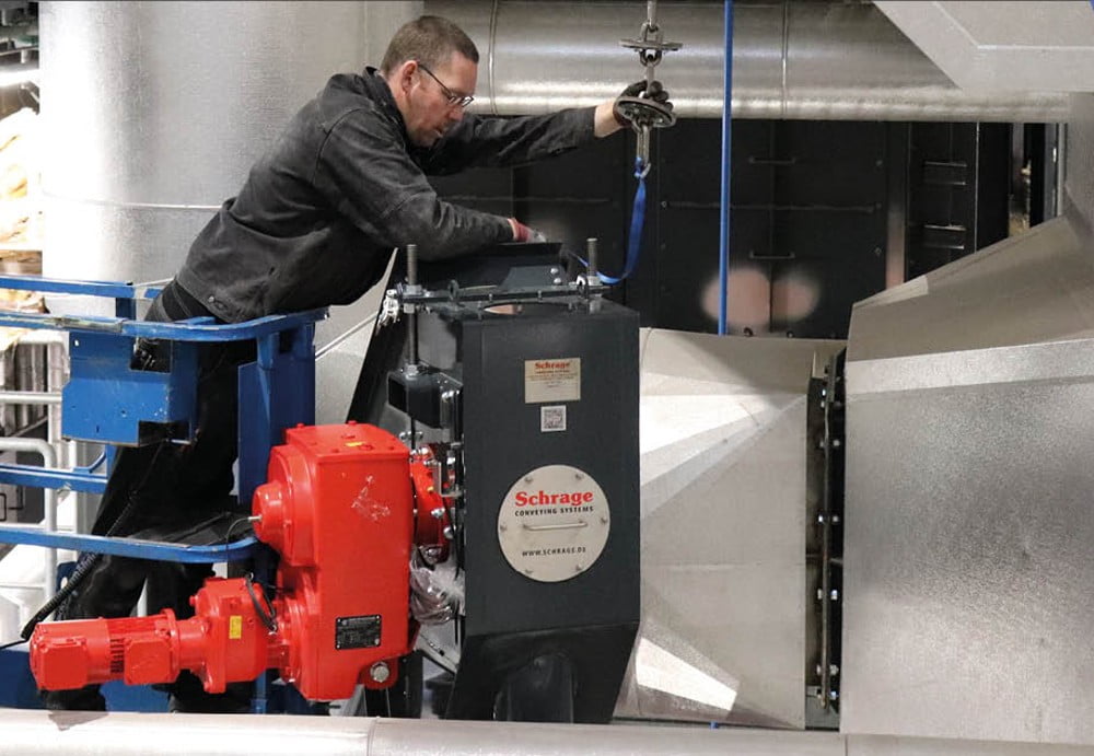 Dette billede illustrere Elektro Gruppen – Når transport af aske skal optimeres