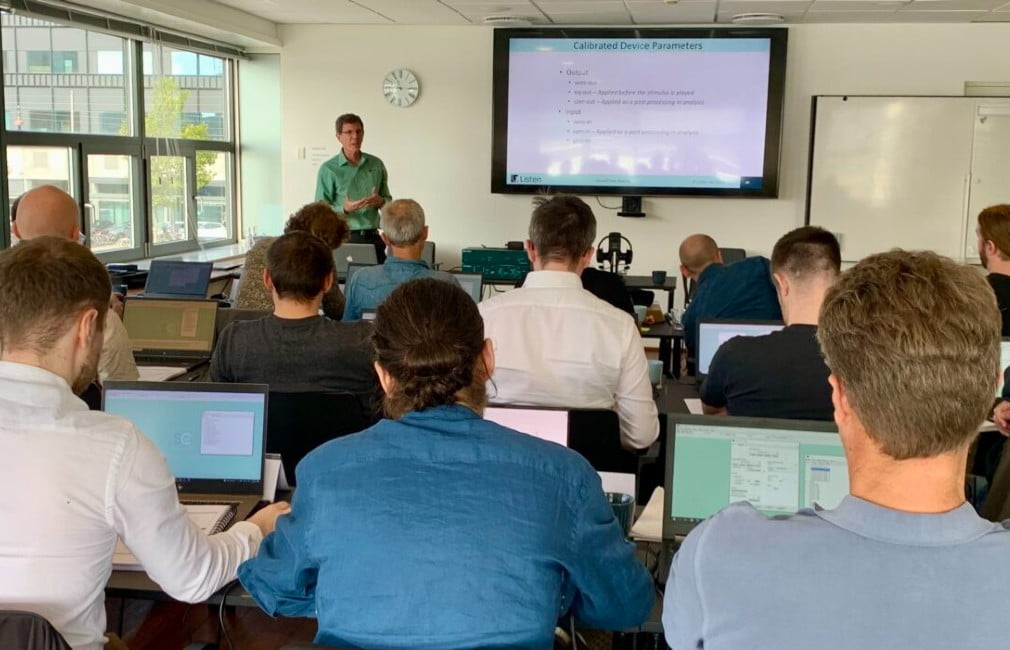 Dette billede illustrere Vibrakustik – SoundCheck Core Training in Copenhagen – 27-28 February 2023