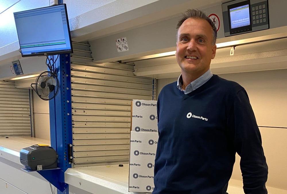 Dette billede illustrere Olsson Parts goes Volvo Penta