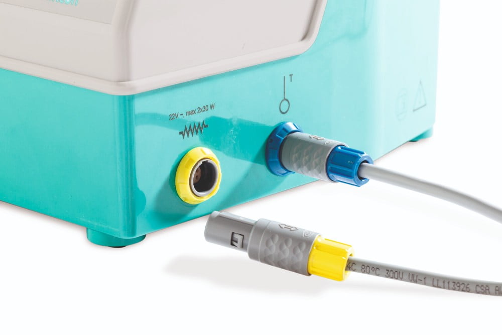 Dette billede illustrere ODU – Brugervenlige stikforbindelser gør en forskel i sundhedssektoren