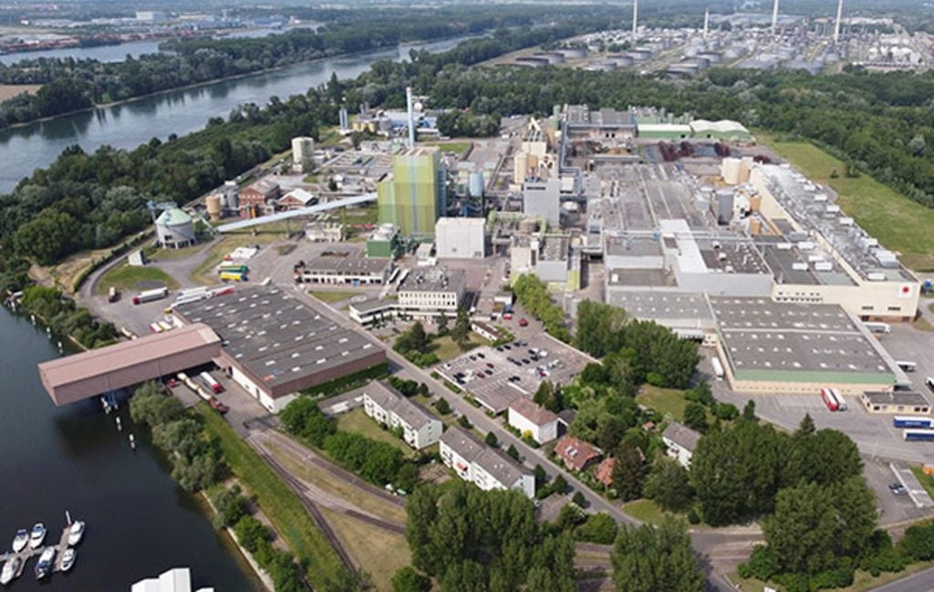 Dette billede illustrere Stora Enso gennemfører frasalget af ​​papiranlægget i Maxau til Schwarz Produktion