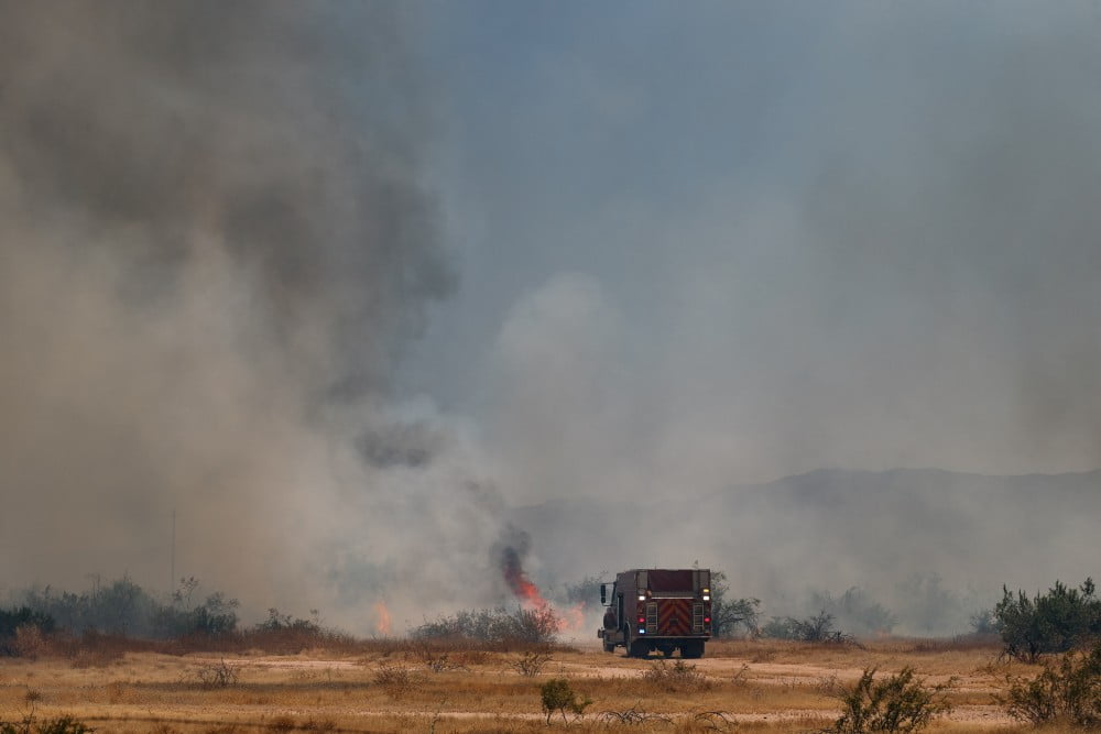 Dette billede illustrere Teknologisk Institut – Dansk droneteknologi skal bekæmpe Europas voksende skovbrande