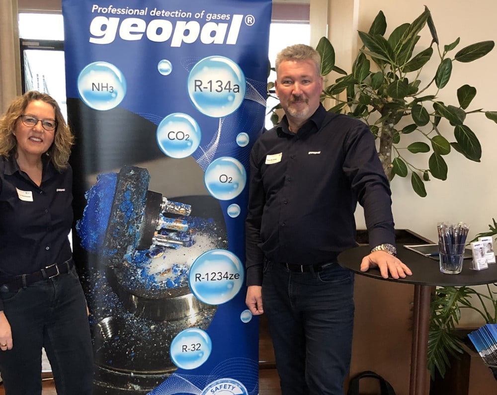 Dette billede illustrere GEOPAL havde succes ved årets Køle- og Varmepumpeforum