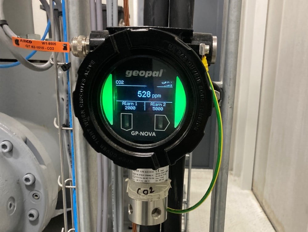 Dette billede illustrere GEOPAL på kundebesøg i Jylland