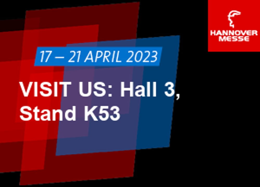 Dette billede illustrere Tantaline deltager på HANNOVER MESSE 2023 17. – 21 april