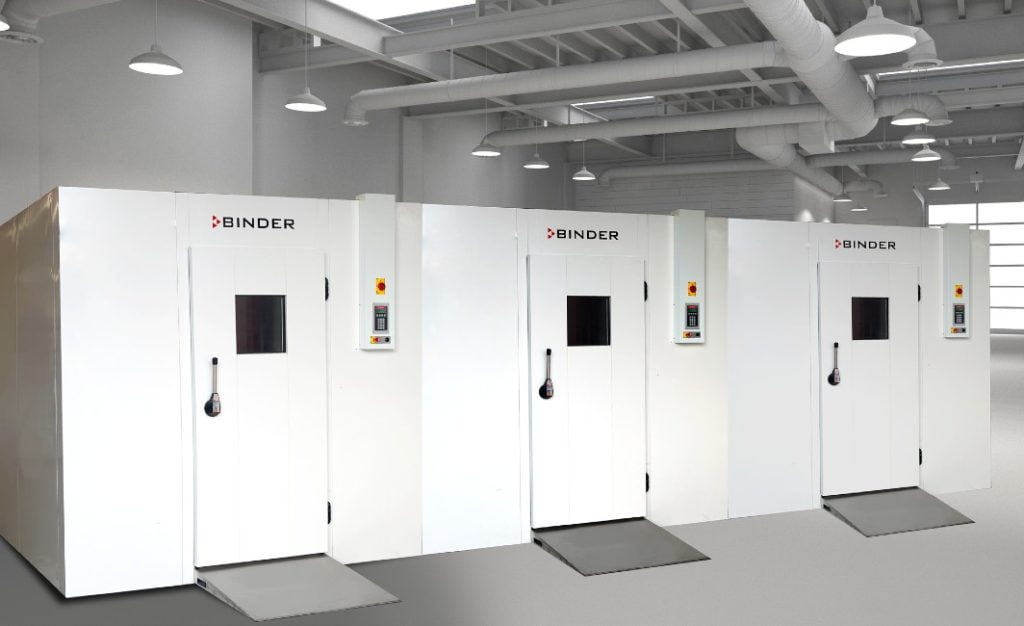 BINDER, en af verdens førende producenter af klimakamre, har netop lanceret en ny serie af walk-in kamre