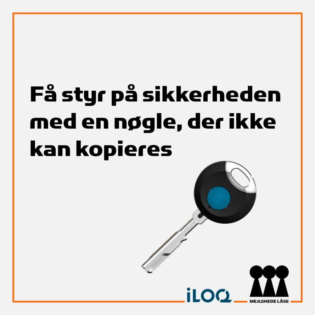 Nøgler til mekaniske låsesystemer kan let kopieres
