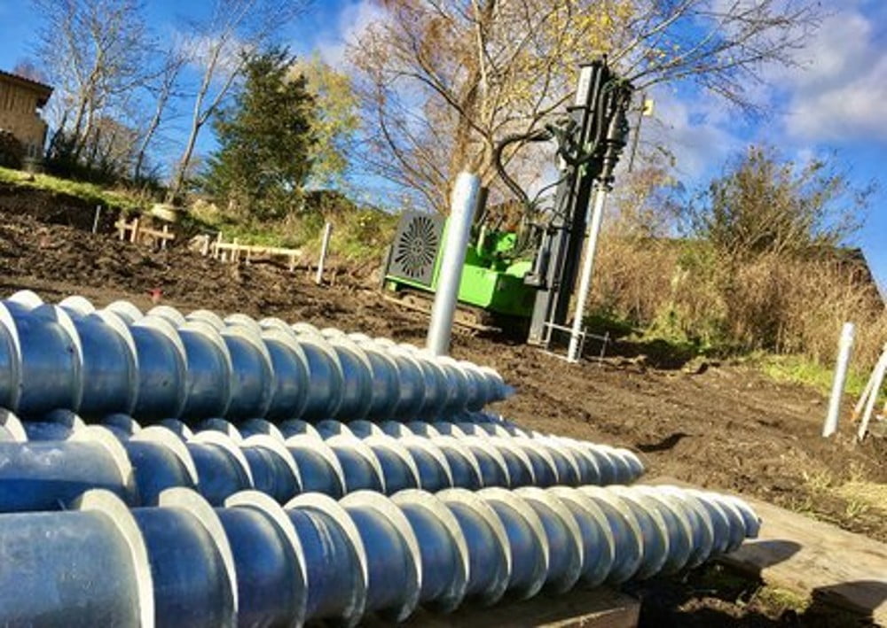 BAYO.S Skruefundamenter - Skruefundamenter skal bære elevatorgruppe