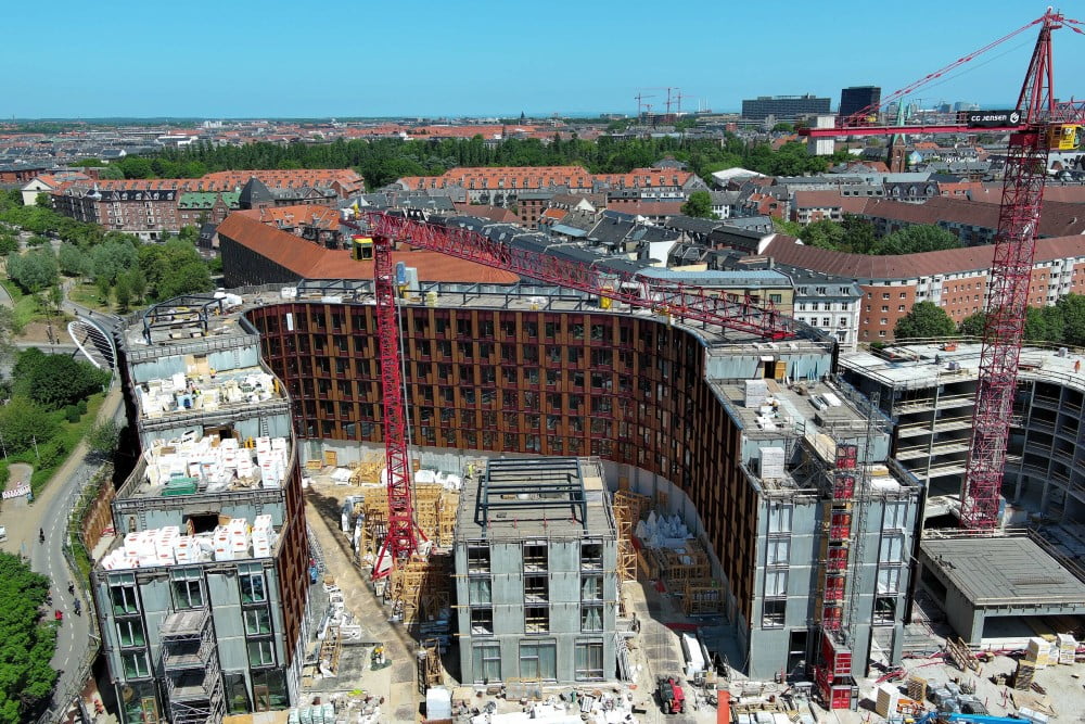 CG Jensen - Bycampus på Frederiksberg når milepæl