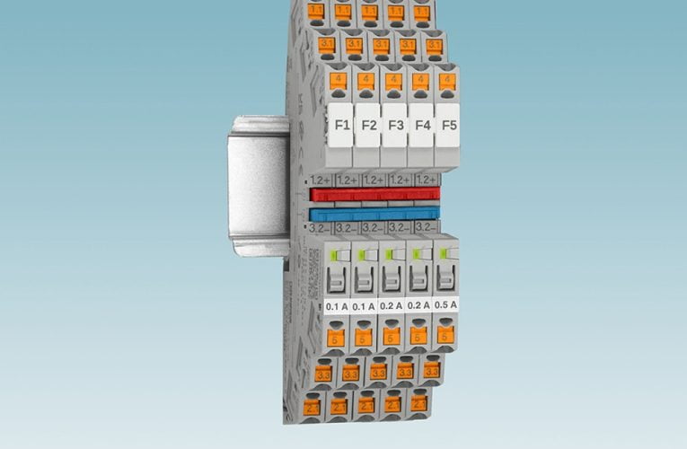 Phoenix Contact – Elektronisk finsikring til DIN-skinner