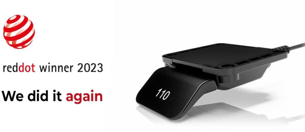 LINAK - DPI betjening vinder Red Dot Design Award for produktdesign