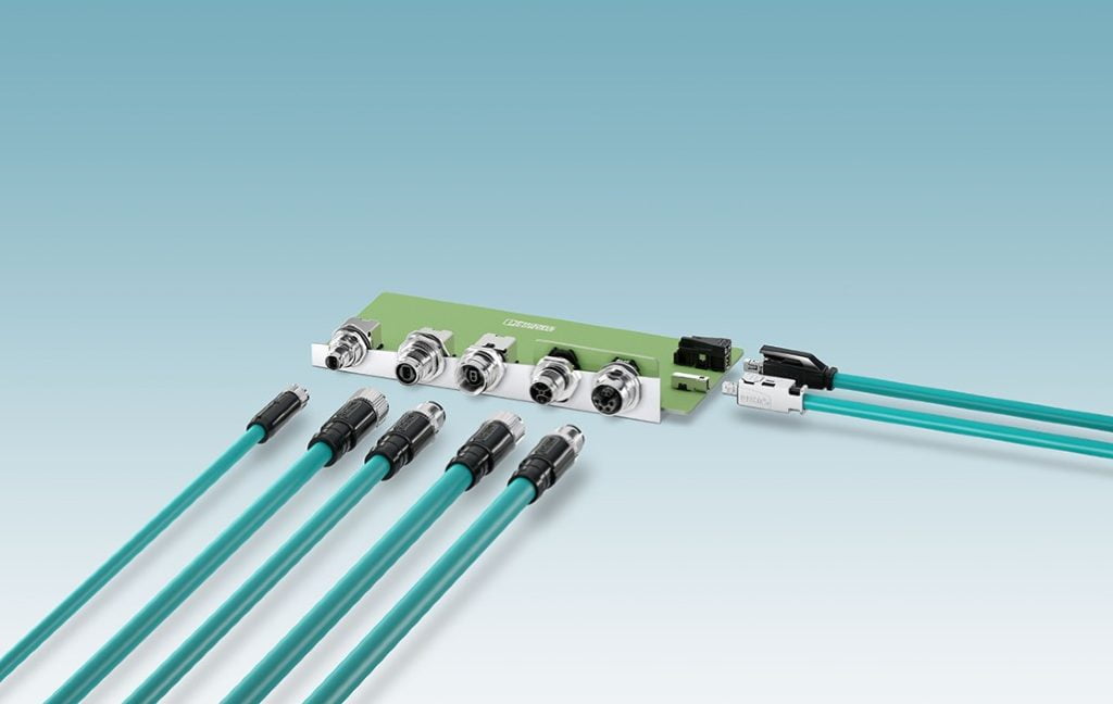 M12 hybridstik til Single Pair Ethernet