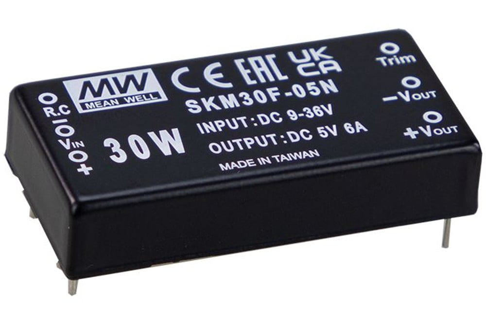 Power Technic - 30W isolerede DC/DC-konvertere monteret i DIP 2” x 1”