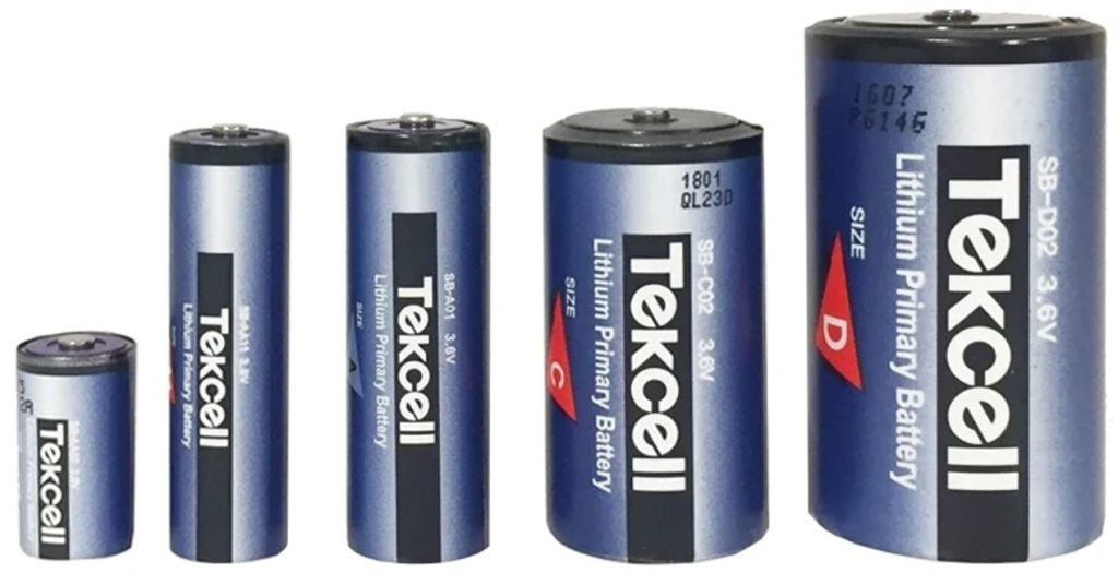 Tekcell 3.6V batterier er populære til industriel automatisering, hvor udskiftning af batterier er vanskeligt og dyrt