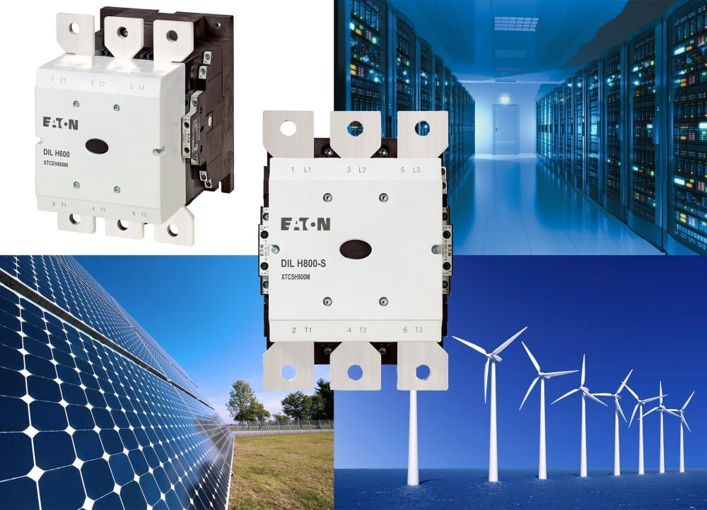 Eatons nye DILH-kontaktorer effektiviserer løsninger til vedvarende energi