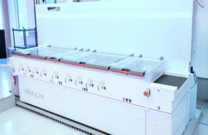 Efter 20 år siger vi farvel til det eksisterende anlæg, som erstattes af et moderne anlæg fra firmaet Schmid