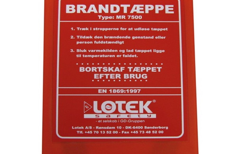 Reagerer man hurtigt med et brandtæppe, vil man som regel kunne kvæle branden hurtigt og effektivt uden at skulle gøre brug af andre brandslukkere og uden nogen følgeskader overhovedet