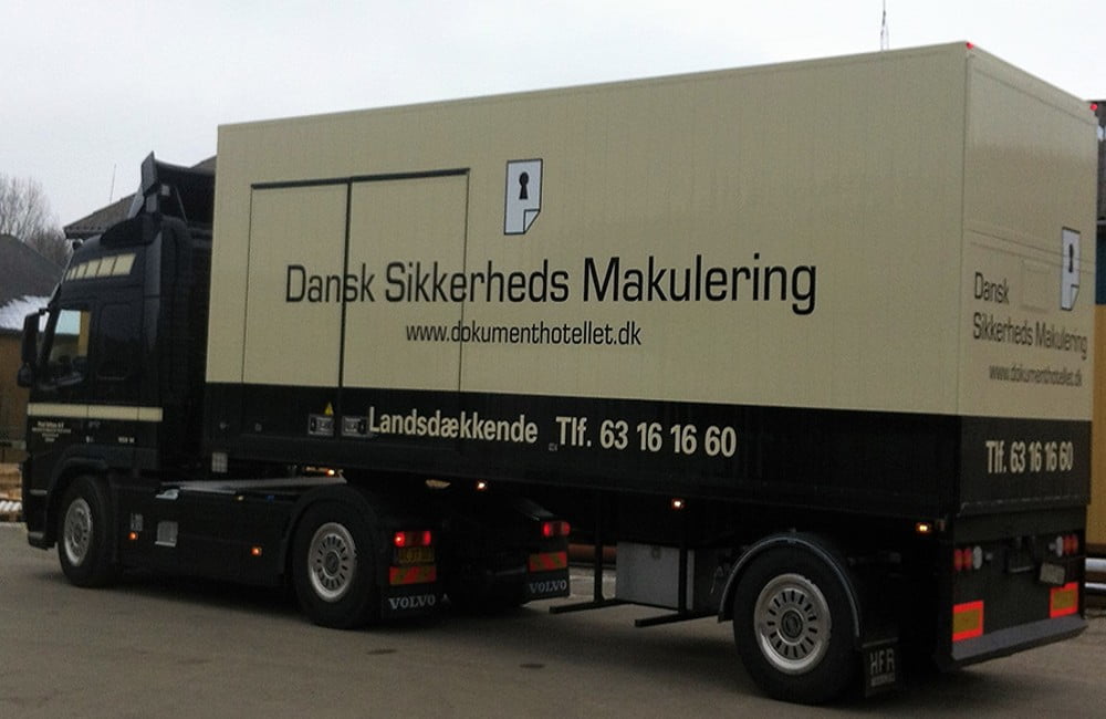 ReTec udviklede og byggede den første sikkerhedsmakuleringsbil i 2000