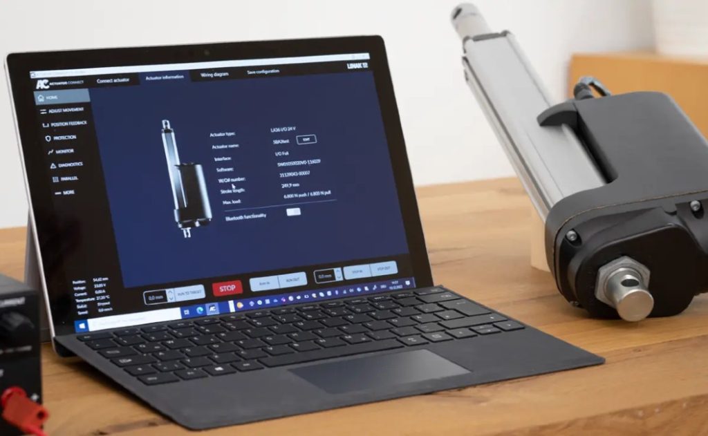 LINAK - En bedre aktuatoroplevelse med Actuator Connect