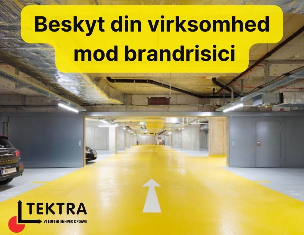 Brandbeskyttelse er af afgørende betydning for enhver virksomhed, og med Tektra's brandporte kan du føle dig tryg og sikker!