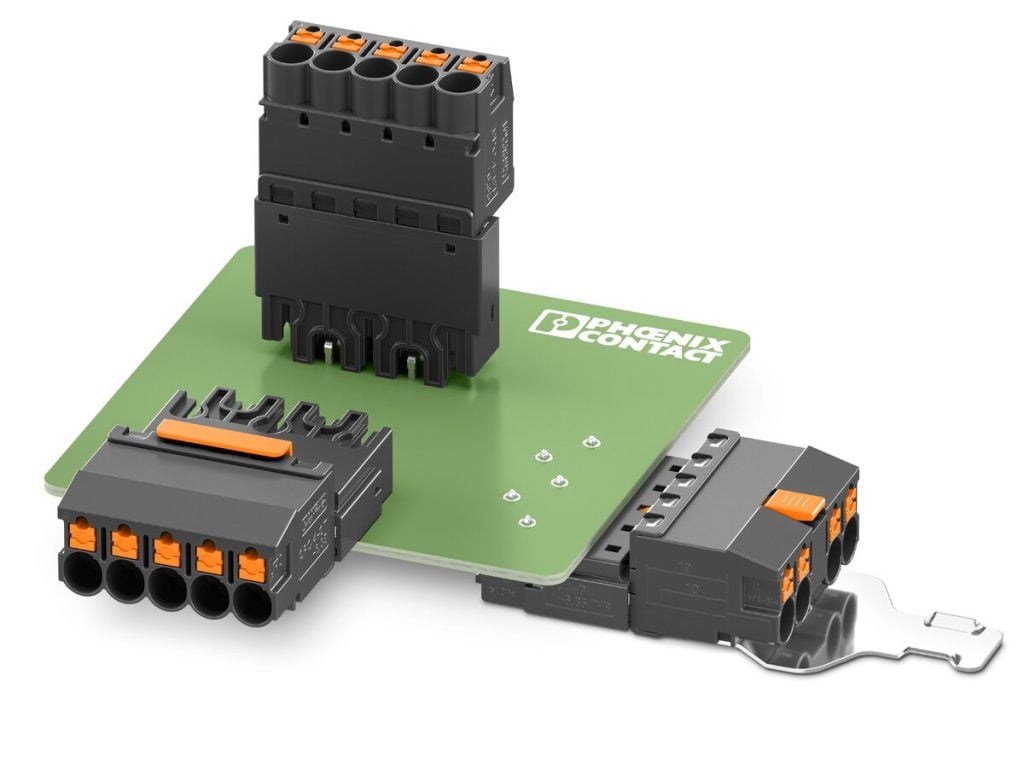 For at muliggøre en høj grad af automation i produktion tilbyder Phoenix Contact med PC 4 serien en kompakt grunddel.