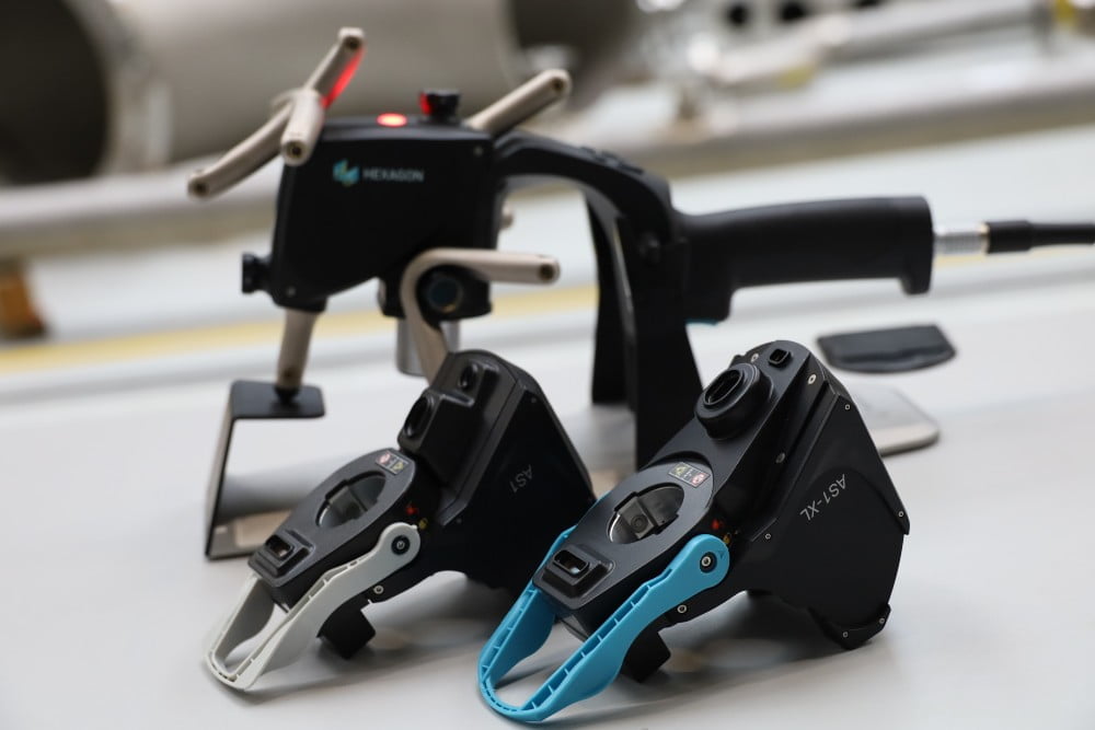 Hexagon lancerer håndholdt og automatiseret 3D-laserscanner designet til inspektion af store overflader