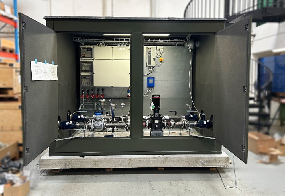 Fagerberg - Innovativ Booster Station skal hjælpe med at holde på varmen 
