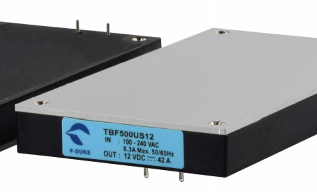 Power Technic - 500W indkapslet AC/DC strømforsyning til hårdt miljø