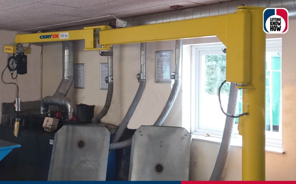 CERTEX - Søjlesvingkran til Nordfyns Kommune Genbrug og Renovation