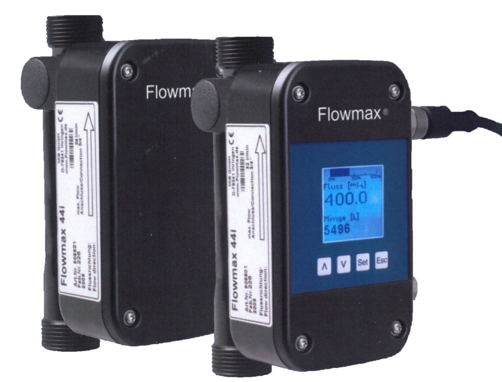 På grund af Flowmax 44i tekniske egenskaber er den i stand til at måle væsker som demineraliseret vand, kosmetiske væsker, væsker til fødevarer og aggressive væsker (det bør helst være rene og homogene væsker).
