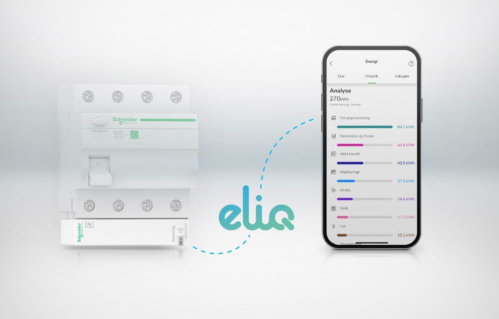 Schneider Electric - Optimer elforbruget i boligen med ny funktion i Wiser-appen