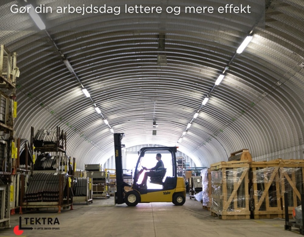 Tektra - Er du på udkig efter em kraftfuld gaffeltruck med integreret litium-ion batteri?