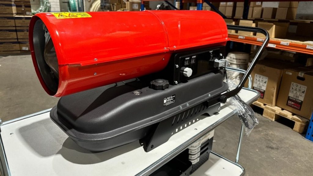 WATTER - Kæmp mod vinterens ubarmhjertige kulde med en varmekanon fra Rotek