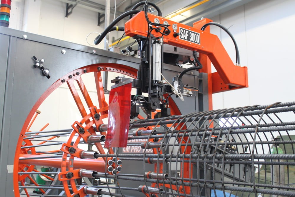 Celsa Steel Service - 21 meter lange armeringskurve produceres med robotteknologi til større bygherre i København