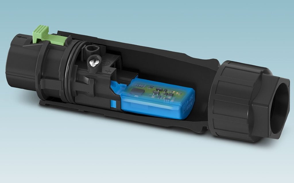 Phoenix Contact - Sikkert DC stik med ArcZero teknologi