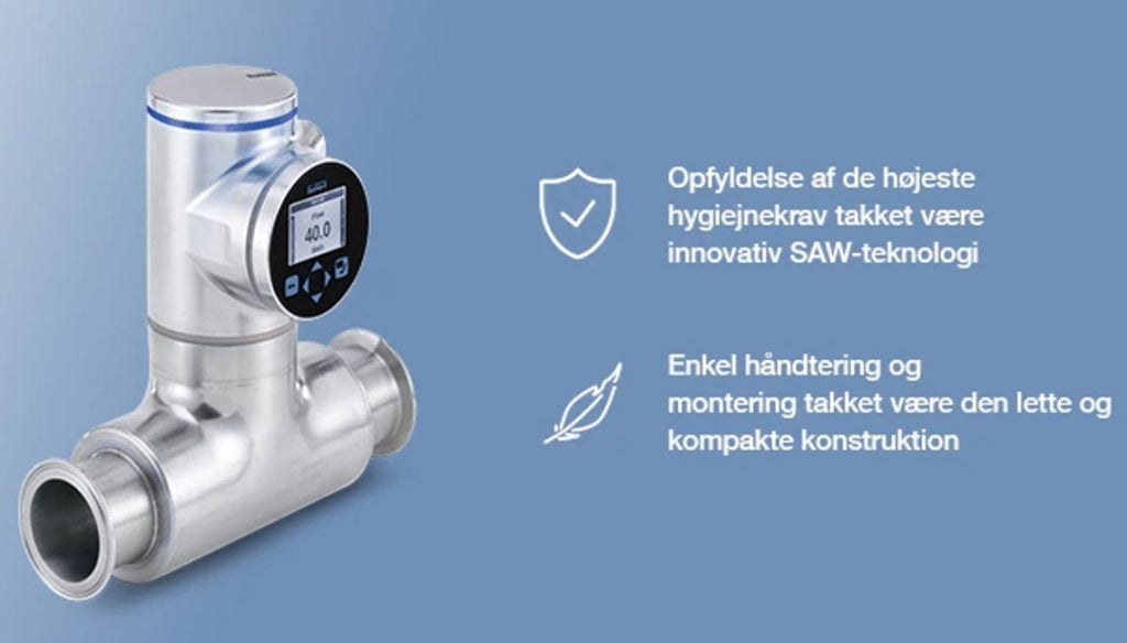 FLOWave er er flowmåler med sensoregenskaber