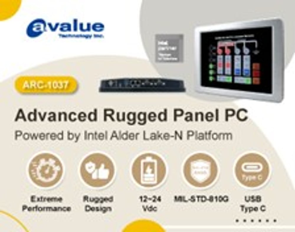 Sensor ECS - Avalue offentliggører ARC-1037 - en avanceret robust panel-PC