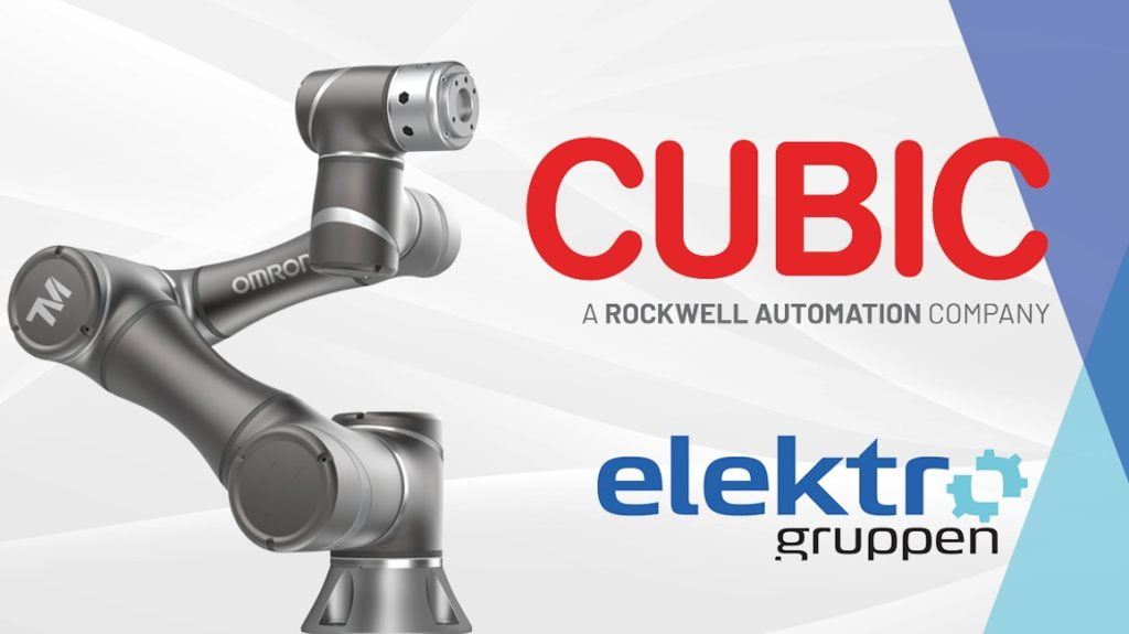 Kollaborativ robot gør en forskel hos CUBIC