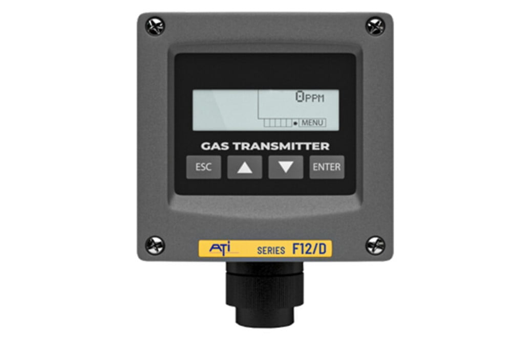 ATi F12D Gasdetektor til måling af industrielle gasser heriblandt Svovlbrinte (H2S)